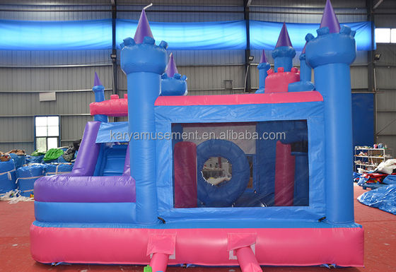 Caratteristiche PORTABLE Bambini Castello Naughty Casa gonfiabile a rimbalzo con scivolo e piscina
