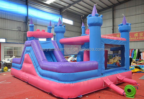 Caratteristiche PORTABLE Bambini Castello Naughty Casa gonfiabile a rimbalzo con scivolo e piscina