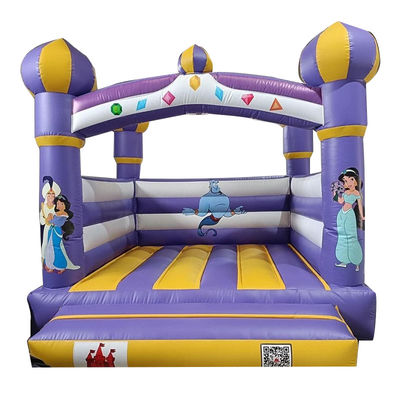 Ultimo stile viola gonfiabile salto salta castello casa per bambini personalizzare accettato