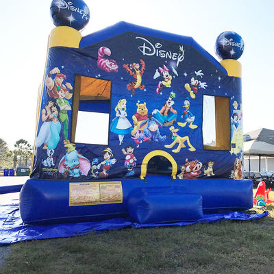 Il castello a trampolino gonfiabile in PVC a tema di cartone animato