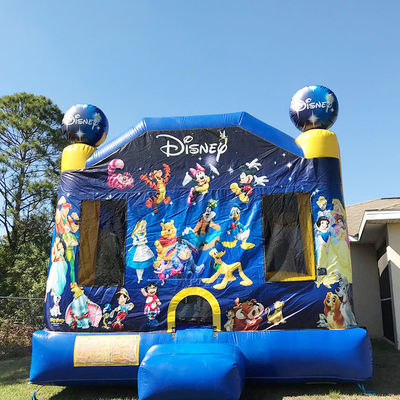 Il castello a trampolino gonfiabile in PVC a tema di cartone animato