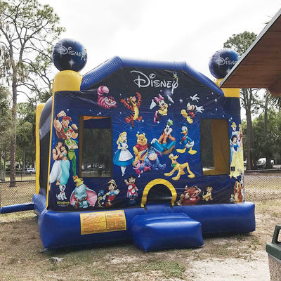 Il castello a trampolino gonfiabile in PVC a tema di cartone animato