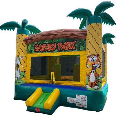 Affitti di festa Parco safari Tematica PVC Casa gonfiabile per clienti unisex