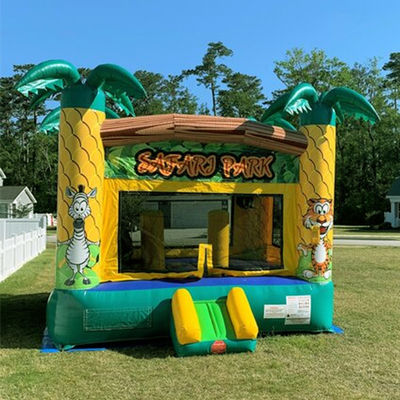 Affitti di festa Parco safari Tematica PVC Casa gonfiabile per clienti unisex