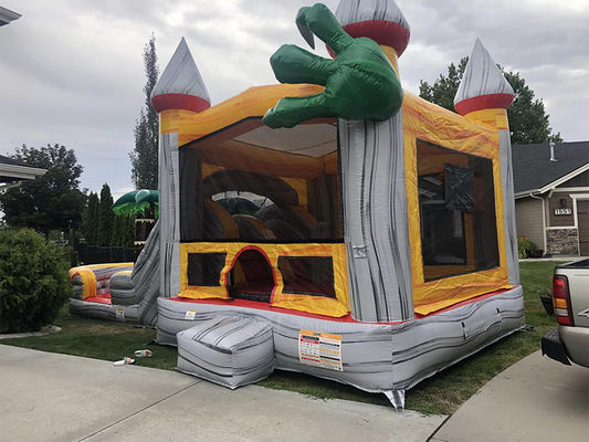 CE/EN71/EN14960 Combo di scivoli gonfiabili per eventi di festa