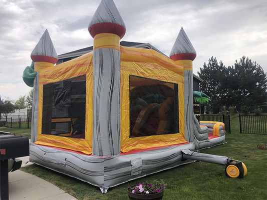 CE/EN71/EN14960 Combo di scivoli gonfiabili per eventi di festa