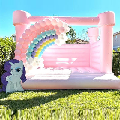 Dischi gonfiabili per castello gonfiabile in PVC in colore pastello