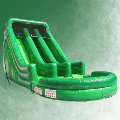 Accessori di soffiatore inclusi Magia verde incantevole Sinistra e destra doppio scivolo con piscina