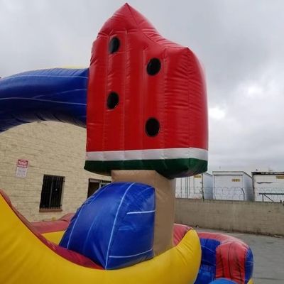 Parco gonfiabile ghiacciaio d'acqua di anguria refrigerata con supporto per piscina Acquisto di un articolo