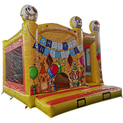 Elevate il vostro letto bambino festa di compleanno con cucciolo tematico casa gonfiabile castello