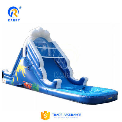 Piscine d'acqua stile castello gonfiabile rimbalzante lussuoso lunghi scivolo d'acqua per bambini e adulti