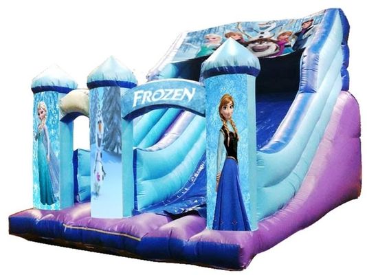 Casa gonfiabile in PVC tropicale con ripresa d'acqua piscina scivolo d'acqua Capacità massima 100-500 kg
