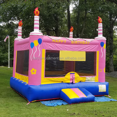 Unisex Princess accessori gonfiabile Casa castello rosa per bambini tema festa di compleanno