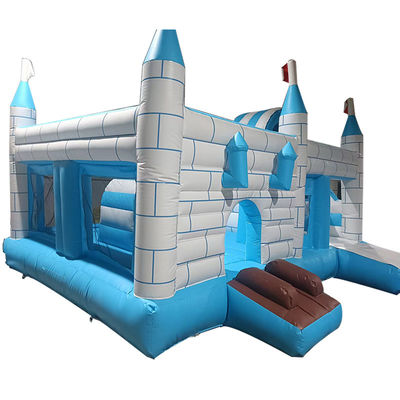 Ultimo Popolare ostacolo gonfiabile castello casa combo interior slide per affitto di partito