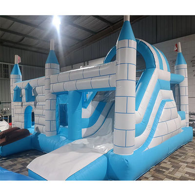 Ultimo Popolare ostacolo gonfiabile castello casa combo interior slide per affitto di partito
