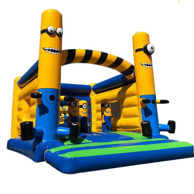 CE/EN71/EN14960 Certificato Commercial Cartoon Theme Inflatabile Trampoline Castle Combo