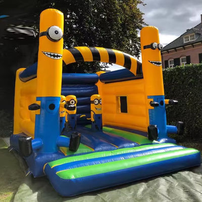 CE/EN71/EN14960 Certificato Commercial Cartoon Theme Inflatabile Trampoline Castle Combo