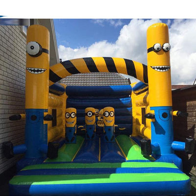 CE/EN71/EN14960 Certificato Commercial Cartoon Theme Inflatabile Trampoline Castle Combo