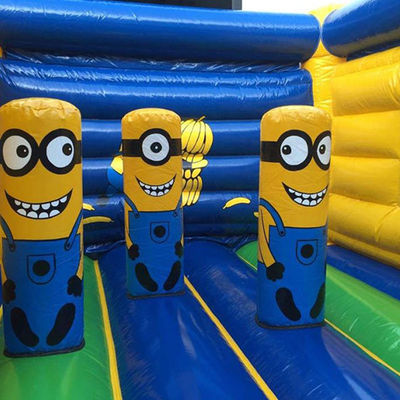 CE/EN71/EN14960 Certificato Commercial Cartoon Theme Inflatabile Trampoline Castle Combo