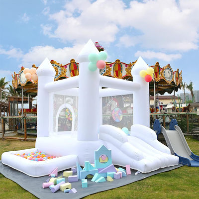 Blower inclusa Baby Bianco Decorativo PVC Casa gonfiabile Salto per la festa di famiglia