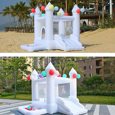 Blower inclusa Baby Bianco Decorativo PVC Casa gonfiabile Salto per la festa di famiglia