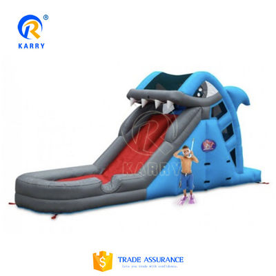 Slide d'acqua in PVC per bambini e adulti nel grande parco gonfiabile commerciale