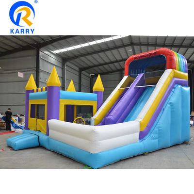 Classico Jumper Inflatabile Castello Slide Combo con Piscina Stampa digitale