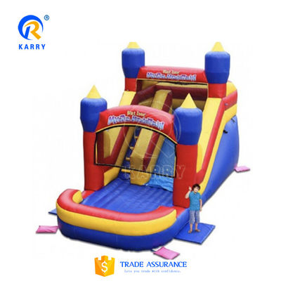 Slide d'acqua in PVC per bambini e adulti nel grande parco gonfiabile commerciale