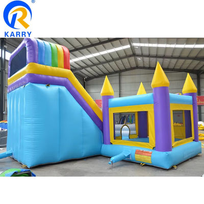 Classico Jumper Inflatabile Castello Slide Combo con Piscina Stampa digitale