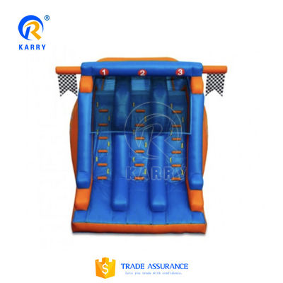 Dimensioni personalizzate Slide gonfiabile a rimbalzo Slide ad aria secca e acqua per avventure all'aria aperta