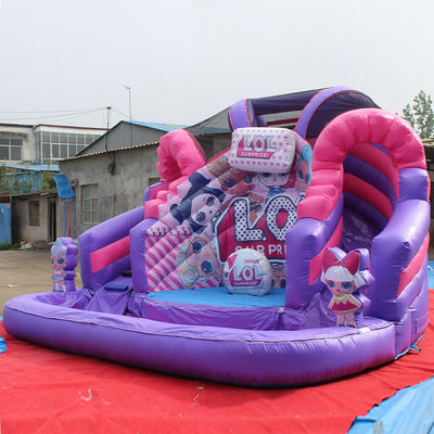 Scivolo d'acqua gonfiabile commerciale per bambini e adulti colore personalizzato e 5-10 passeggeri