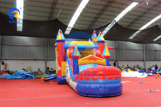 PVC gonfiabile casa rimbalzo scivolo d'acqua combo per unisex principessa festa nel cortile