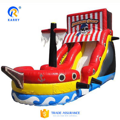 Parco a colori personalizzato scivolo d'acqua gonfiabile divertente e fantasioso garantito