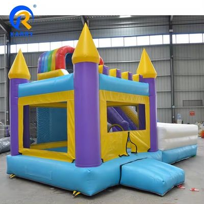 Grande scivolo d'acqua gonfiabile con piscina per bambini Popolare castello a balzo e soffiatore unisex