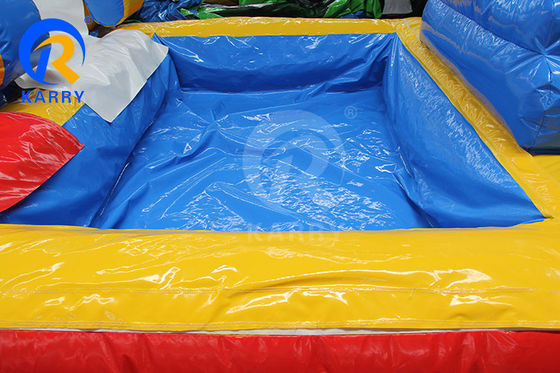 Materiali CH PVC scivolo idraulico gonfiabile scivolo a rimbalzo Casa di rimbalzo Capacità massima 100-500kg Parco