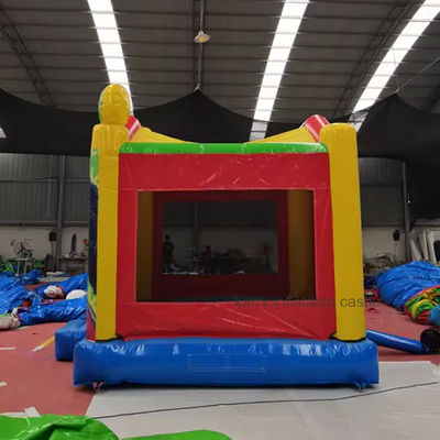 Parco giochi all'aria aperta Bouncer gonfiabile 13x13 Sesame Street Castello saltante per il divertimento dei bambini