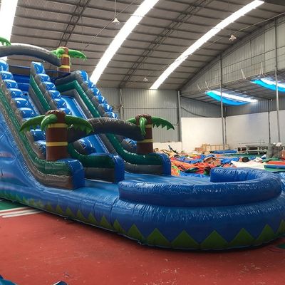 Slide unisex Bouncy House Slide gonfiabile Salto d'aria Bouncer Slide per piscina 5-10 passeggeri