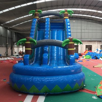Slide unisex Bouncy House Slide gonfiabile Salto d'aria Bouncer Slide per piscina 5-10 passeggeri