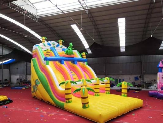 Blower inclusi Slide d'acqua gonfiabile all'aperto Slide d'aria secca all'interno per bambini e adulti