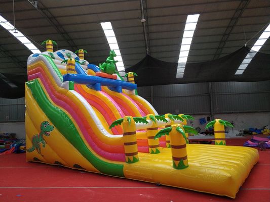 Blower inclusi Slide d'acqua gonfiabile all'aperto Slide d'aria secca all'interno per bambini e adulti
