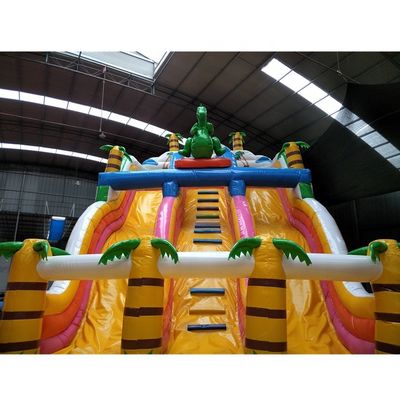 Blower inclusi Slide d'acqua gonfiabile all'aperto Slide d'aria secca all'interno per bambini e adulti