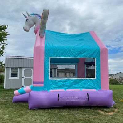 Casa gonfiabile a ripresa per giochi di salto per bambini