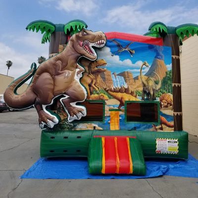 Pop Dinosauro Terra trampolino gonfiabile per bambini e adulti