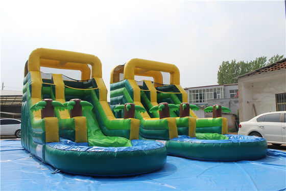 Casa a rimbalzo gonfiabile in PVC commerciale e scivolo asciutto per affitto di feste interno 8x3x5m