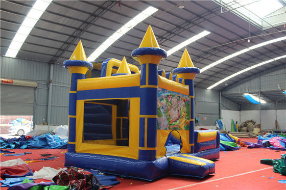 Parco all'aperto Unisex commerciale Tetris colorato salto casa gonfiabile rimbalzo per bambini