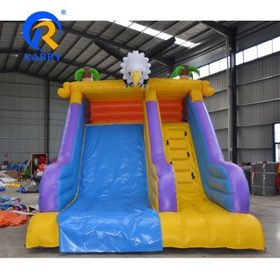 Dimensioni personalizzate Intrattenimento all' aperto Corvo arrabbiato Scivoli gonfiabili per bambini Gioco