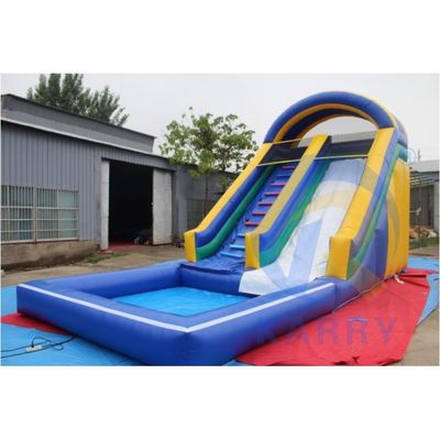 Il sogno dei bambini si avvera Slide d'acqua gonfiabile con anelli D e kit di riparazione