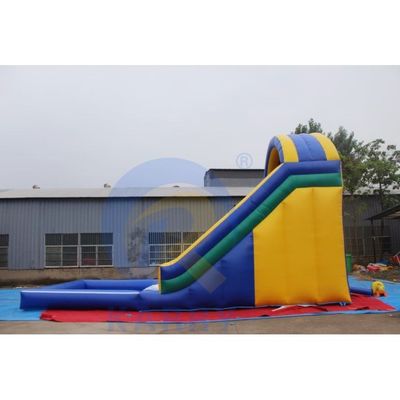 Il sogno dei bambini si avvera Slide d'acqua gonfiabile con anelli D e kit di riparazione