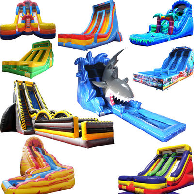 Bouncer gonfiabile Air Water Slide Salto Bouncy Castello Luna piccolo Bounce House Slide Con Piscina