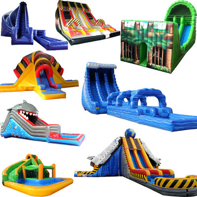Bouncer gonfiabile Air Water Slide Salto Bouncy Castello Luna piccolo Bounce House Slide Con Piscina